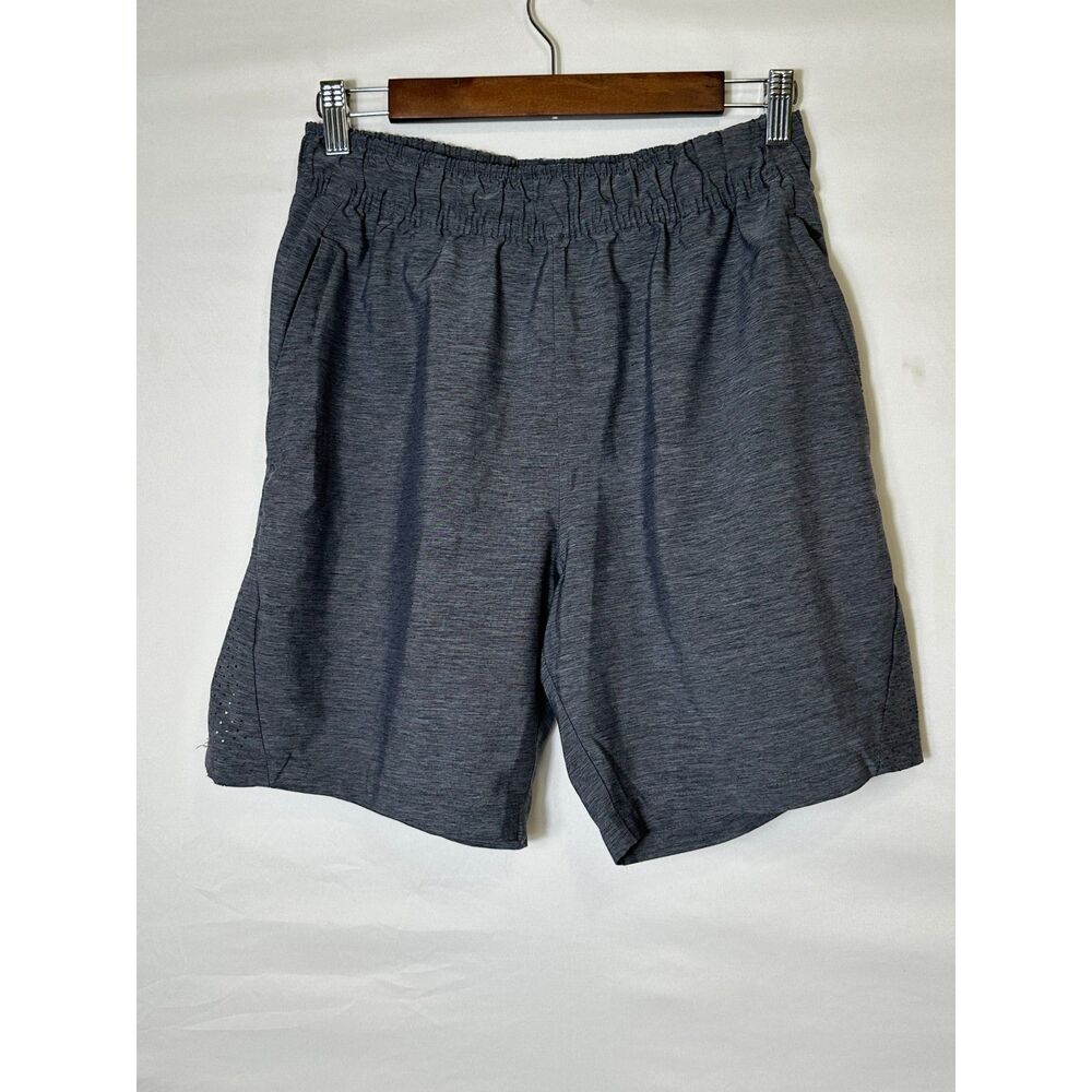 Men's Leg3nd Drawstring Waist Athletic Shorts Size S Zip Pockets Mesh Inserts